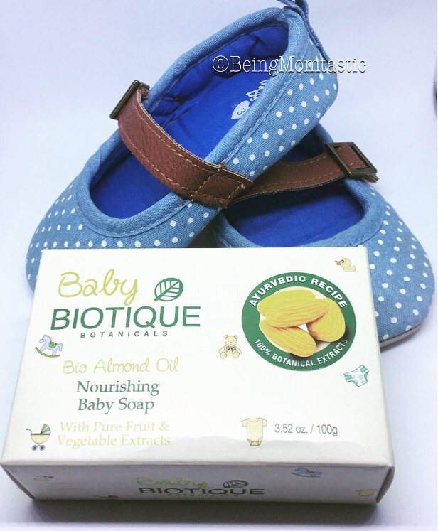 Review-Baby Biotique Bio Almond Oil Soap – Being Momtastic